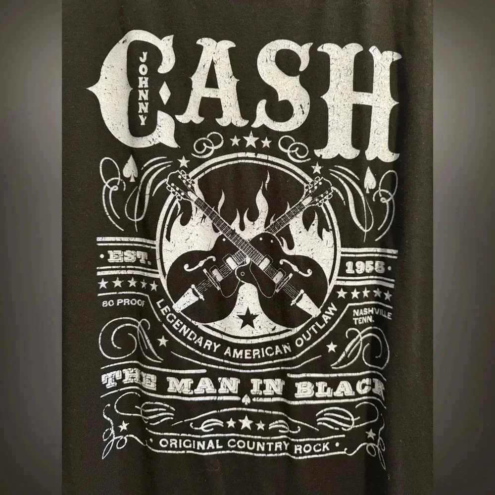 Johnny Cash Tank Top XL - Picture 4 of 7